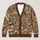 Whimsical Capybara and Cat Postage Stamps for Cozy Everyday Layering All-over Print Knitted Cardigan - 1