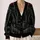 Mothman Forest Watchtower Night Scene for Gothic Everyday Layering All-over Print Knitted Cardigan - 2