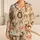 Farm Animal Faces for Cozy Countryside Evenings and Relaxed Weekend Lounging at Home Satin Pajamas Set - 1