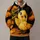 Wide-Eyed Yellow Canary With Angel Message for Mother's Day Gift Giving All-over Print Hoodie (Lightweight) - 1