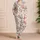 Watercolor Pink Blossoms for Relaxed Evenings and Cozy Weekend Lounging at Home Satin Pajamas Set - 4