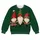 Three Festive Bearded Gnomes for Cheerful Holiday Gatherings and Seasonal Style All-over Print Knitted Sweater - 4