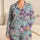 Amethyst Geode Crystals for Relaxed Spring Lounging and Cozy Home Evenings at Home Satin Pajamas Set - 1
