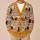 Halloween Books, Black Cats & Pumpkins for Cozy Autumn Reading and Seasonal Layering All-over Print Knitted Cardigan - 6