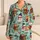 Winter Fox Bear Snowman Companions for Cozy Holiday Lounging Satin Pajamas Set - 1