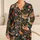 Colorful Rooster And Wildflower Farmhouse Charm For Cozy Country Nights And Gifting Satin Pajamas Set - 1