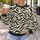 Charcoal Tiger Stripe Motif for Bold Everyday Style and Casual Outfit Pairing All-over Print Knitted Sweater - 5