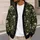 Gothic Green Skull And Twisted Vine Foliage For Halloween And Everyday Layering All-over Print Knitted Cardigan - 5