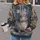 Blue Gray Chef Rat and Newspaper Collage for Cozy Kitchen Nights and Food Lover Gifts All-over Print Hoodie (Lightweight) - 2