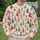 Watercolor Fashion Figures and Vintage Dresses for Chic Everyday Style Gift for Her All-over Print Knitted Sweater - 6