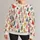 Watercolor Fashion Figures and Vintage Dresses for Chic Everyday Style Gift for Her All-over Print Knitted Sweater - 1