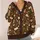 Moonlit Books, Daisies & Tea for Cozy Cottagecore Reading Days and Bookish Teens All-over Print Knitted Cardigan - 4