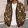 Moonlit Books, Daisies & Tea for Cozy Cottagecore Reading Days and Bookish Teens All-over Print Knitted Cardigan - 5
