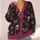 Skull Moth Moon Hamsa Eye Halloween Style for Witchy Autumn Evenings All-over Print Knitted Cardigan - 4
