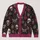 Skull Moth Moon Hamsa Eye Halloween Style for Witchy Autumn Evenings All-over Print Knitted Cardigan - 1