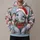 Santa Hat Baby Elephant Holiday Cheer for Christmas Celebrations and Cozy Winter Days All-over Print Hoodie (Lightweight) - 1