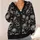 Gothic Skull Grunge for Everyday Layering and Alternative Streetwear Style All-over Print Knitted Cardigan - 4