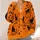 Black Cat and Jack-O’-Lantern Halloween Nightwear for Teen Autumn Halloween Parties All-over Print Knitted Cardigan - 4