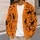 Black Cat and Jack-O’-Lantern Halloween Nightwear for Teen Autumn Halloween Parties All-over Print Knitted Cardigan - 5