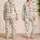 Colorful Rainbow And Playful Doodle Motifs For Cozy Bedtime And Cheerful Lounging Satin Pajamas Set - 2