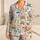 Colorful Rainbow And Playful Doodle Motifs For Cozy Bedtime And Cheerful Lounging Satin Pajamas Set - 1