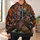Retro Skeleton Football Player Riding a Roaring Bear for Chicago Game Day Fans All-over Print Hoodie (Lightweight) - 6