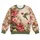 Hummingbird and Floral Garden Motif for Nature Lovers and Springtime Outings All-over Print Knitted Sweater - 4