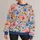 Watercolor Wildflower Garden for Colorful Everyday Outfits and Springtime Style All-over Print Knitted Sweater - 1