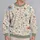 Soft Watercolor Daisy Blooms for Spring Garden Strolls and Everyday Casual Wear All-over Print Knitted Sweater - 2