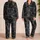 Midnight Bats and Cobwebs for Spooky Autumn Lounging and Halloween Gift Giving at Home Satin Pajamas Set - 2