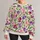 Pink Purple Wildflowers for Spring Garden Days and Romantic Weekend Outings for Her All-over Print Knitted Sweater - 1