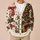Snowman and Christmas Tree Holiday Cheer for Cozy Winter Gatherings and Festive Women All-over Print Knitted Cardigan - 6