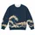Cresting Ocean Waves for Coastal Weekend Style and Everyday Seaside Living All-over Print Knitted Sweater - 4