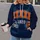 Vintage Football Helmet and Bear Emblem for Classic Game Day Fans All-over Print Hoodie (Lightweight) - 2