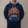 Vintage Football Helmet and Bear Emblem for Classic Game Day Fans All-over Print Hoodie (Lightweight) - 1