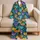 Colorful Cartoon Bear Faces for Cozy Lounging, Relaxed Weekends and Playful Home Style Satin Pajamas Set - 5