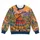 Desert Guitarist Sunset Scene for Bohemian Festival and Everyday Style All-over Print Knitted Sweater - 4