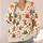 Gingerbread People, Candy Canes & Gift Boxes for Cozy Holiday Gatherings and Winter Cheer All-over Print Knitted Cardigan - 4