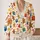 Gingerbread People, Candy Canes & Gift Boxes for Cozy Holiday Gatherings and Winter Cheer All-over Print Knitted Cardigan - 2