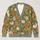 Autumn Pumpkins and Marigold Blooms for Cozy Seasonal Layering Women’s Fall Style All-over Print Knitted Cardigan - 1