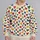 Colorful Hand-Drawn Hearts for Cheerful Everyday Style and Thoughtful Gifting All-over Print Knitted Sweater - 2