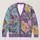 Watercolor Botanical Leaves for Cozy Autumn Layering and Everyday Nature Lovers Style All-over Print Knitted Cardigan - 1