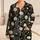 White Daisy And Golden Center Botanicals For Relaxed Weekend Lounging Satin Pajamas Set - 1