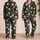 White Daisy And Golden Center Botanicals For Relaxed Weekend Lounging Satin Pajamas Set - 2
