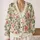 Romantic Rose And Wildflower Blooms For Garden Days And Relaxed Everyday Layering All-over Print Knitted Cardigan - 2