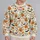 Pumpkin Bat And Friendly Ghost Motifs For Cozy Autumn Halloween Celebrations All-over Print Knitted Sweater - 2