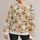 Pumpkin Bat And Friendly Ghost Motifs For Cozy Autumn Halloween Celebrations All-over Print Knitted Sweater - 1