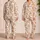 Teddy Bear And Pink Bow Motif For Cozy Spring And Autumn Lounging Satin Pajamas Set - 2