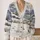 Black Sheep Winter Landscape for Cozy Everyday Layering and Nature Lovers All-over Print Knitted Cardigan - 2