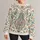 Ornate Paisley Florals for Relaxed Bohemian Everyday Style, Weekend Outings and Travel All-over Print Knitted Sweater - 1